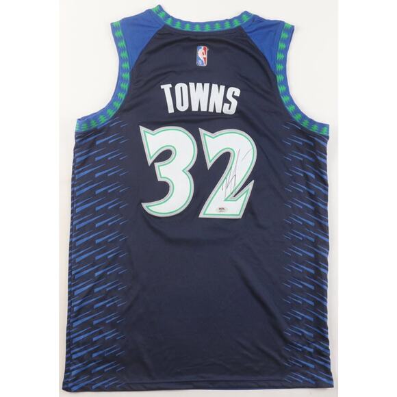 Nike Other - Karl-Anthony Towns Signed Timberwolves Jersey (PSA)Size 50